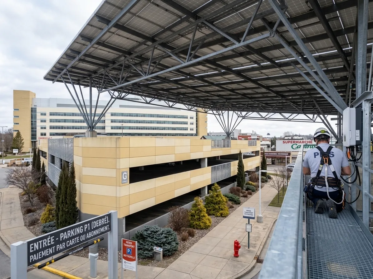 Carport solaire